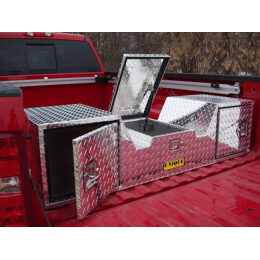 2 Door 1 Lid Full Size Aluminum 5th Wheel Truck Box Standard Duty
