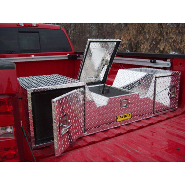 2 Door 1 Lid Full Size Aluminum 5th Wheel Truck Box Standard Duty