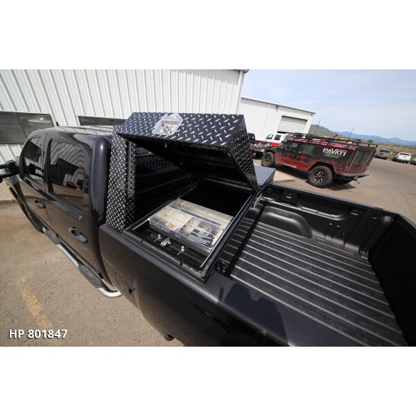 Gull Wing Aluminum Saddle Box