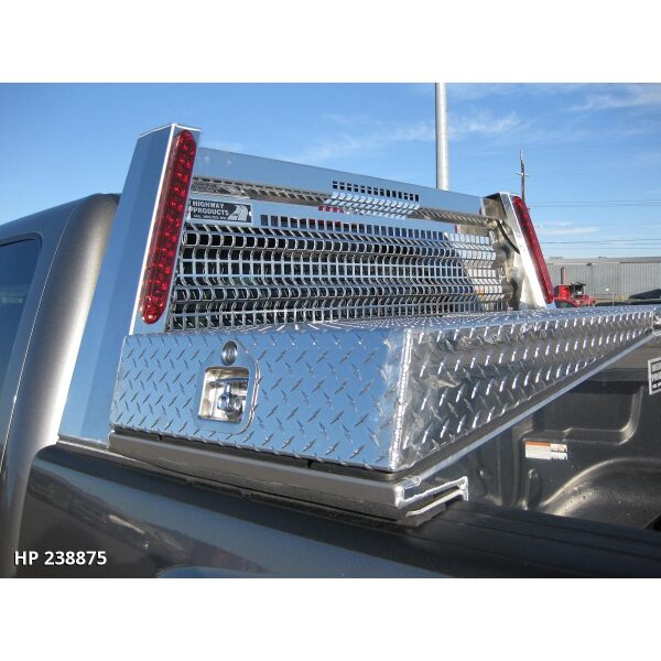 Gull Wing Aluminum Saddle Box