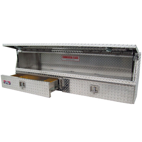 Slanted Contractor Topsider Toolbox w/Drawer