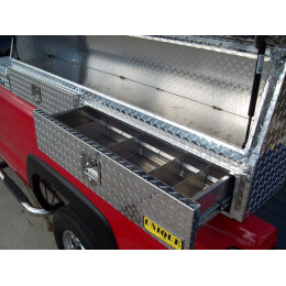 Slanted Contractor Topsider Toolbox w/Drawer