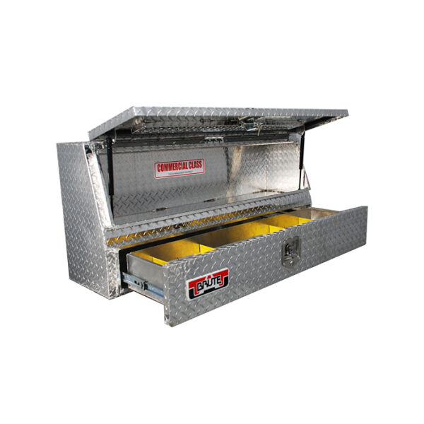 Slanted Contractor Topsider Toolbox w/Drawer